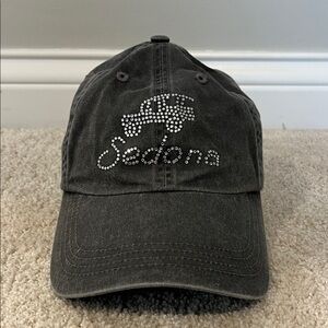 Dark Grey Sedona bling Cap